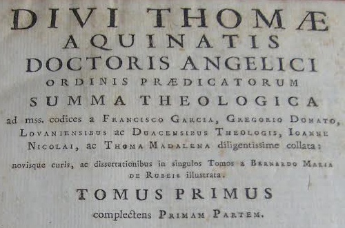 La Summa Theologica di Tolkien. Vietato riprodurre l'immagine altrove.