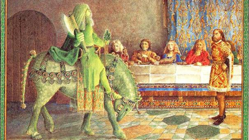 sir gawain's journey to the green chapel